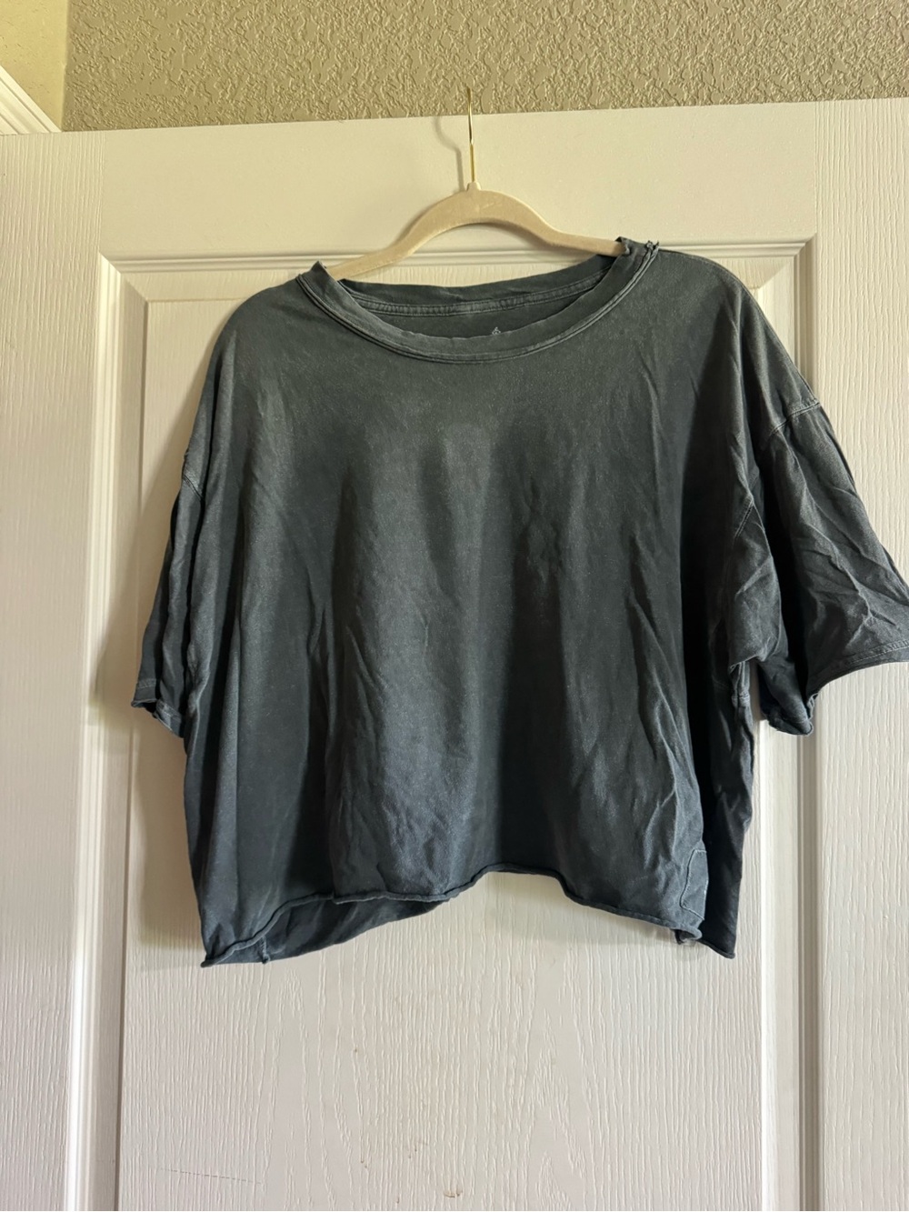 FP Movement Gray Cropped Tee
